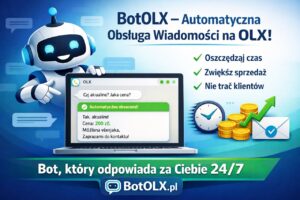 🤖 BotOLX – automatyczna obsługa wiadomości na OLX, która realnie zwiększa sprzedaż